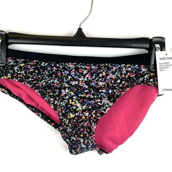 Nike Girl’s Two Piece Tankini Swimsuit Set Size Large